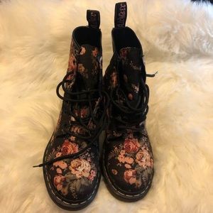 SOLD - Victorian Flower Doc Martens